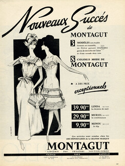 Montagut (Lingerie) 1960