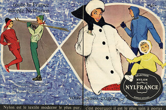 Nylfrance 1960 Winter sports clothing