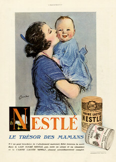 Nestlé (Chocolates) 1928 William Barribal, Baby