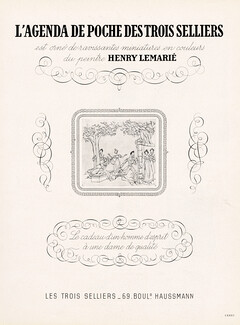 Les Trois Selliers 1949 Henry Lemarié