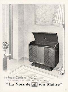 La Voix de Son Maître 1949 Radio-Combiné 96.C