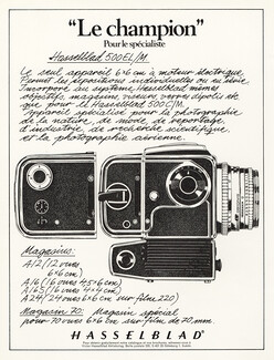 Hasselblad 1972 Hasselblad 500 EL/M