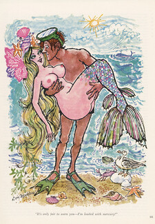 Don Madden 1971 mermaid