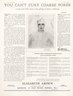 Elizabeth Arden (Cosmetics) 1927 Photo Demeyer