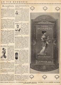 Piver L.T. (Cosmetics) 1907 Pompeïa Soap