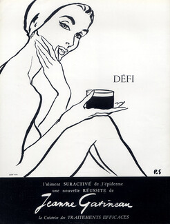 Jeanne Gatineau (Cosmetics) 1954 Pierre Simon