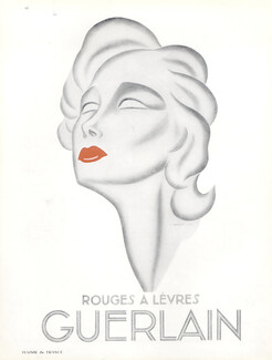 Guerlain (Cosmetics) 1935 Darcy, Rouge à Lèvres