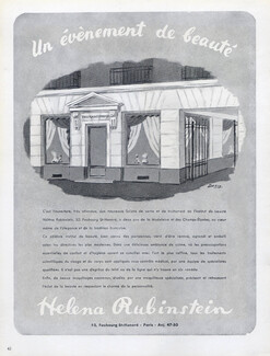 Helena Rubinstein 1947 Store, 52 Faubourg Saint Honoré, Paris, Darcy