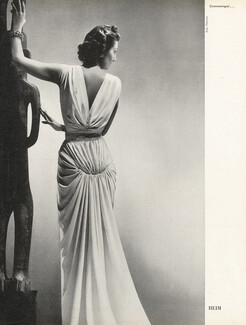 Jacques Heim 1941 Evening Gown, Photo Elshoud