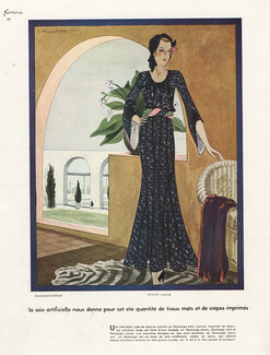 Jeanne Lanvin 1930 Haramboure, Bianchini Férier