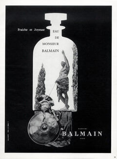 Pierre Balmain (Perfumes) 1966 Eau de Monsieur Balmain, Photo Ramon
