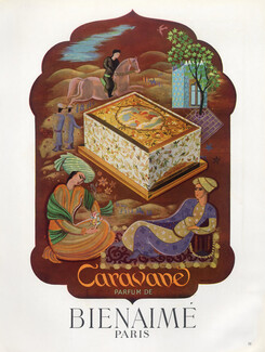 Bienaimé (Perfumes) 1945 Sultan, Caravane Orientalism Oriental