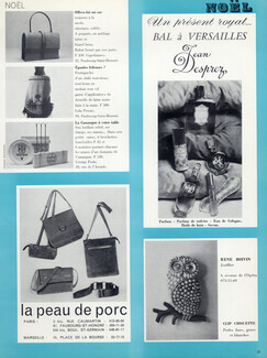 Jean Desprez (Perfumes) 1969 Bal à Versailles, Boivin (Clip Chouette, Jewels)