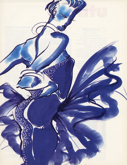Fashion illustration 1986