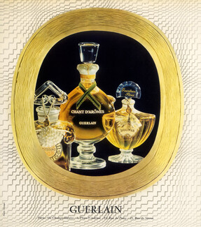 Guerlain (Perfumes) 1968 Shalimar, Mitsouko, Chant d'arômes