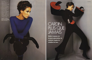 Pierre Cardin 1991 Fashion photography Tom Watson