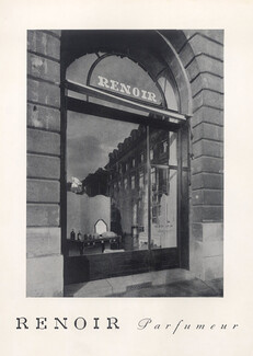 Renoir (Perfumes) 1945 Place Vendôme Paris, shop window