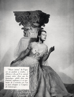 Vigny (Perfumes) 1938 "Heure intime" Princesse Scherbatoff, autograph