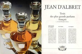 Jean d'Albret (Perfumes) 1969 Ecusson, Casaque, Princesse d'Albret