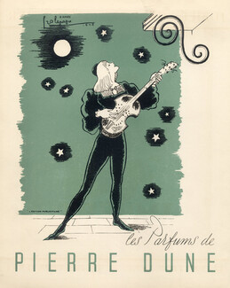 Pierre Dune (Perfumes) 1944 Georges Lepape