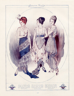 Soulié 1913 Fashion Illustration