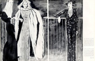 Schiaparelli, Jeanne Lanvin 1935 Mrs Fellows, Comtesse de Faucigny Lucinge, Pierre Mourgue