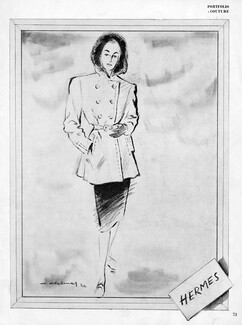 Alexis Delmar 1946 Hermès