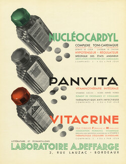Laboratoires A. Deffarge 1936