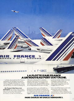 Air France 1982 Roissy CDG2
