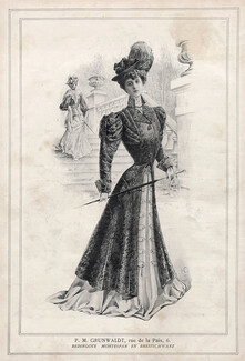 Grunwaldt (Fur Clothing) 1905 Redingote