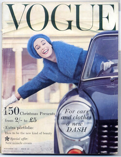 Vogue UK 1958 November, 150 Christmas Presents, 202 pages
