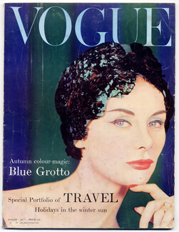 Vogue UK 1958 August, The Centenary of Worth, Otto Lucas