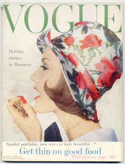 Vogue UK 1958 May, Holiday clothes in Morocco, 214 pages
