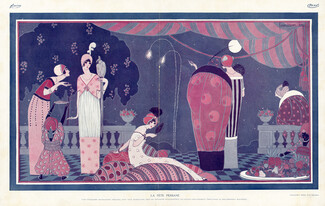 Georges Lepape 1912 "La Fête Persane" Exquises Imaginations Persanes