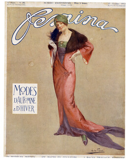 Léon Fauret 1912 Modes d'Automne et d'hiver, Femina cover