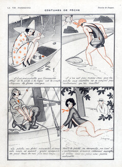Jaques 1920 "Costumes de Pêche" fishing and sin