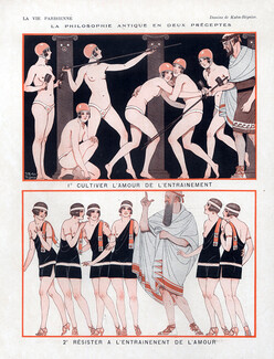 Joseph Kuhn-Régnier 1925 "Philosophie antique" sports training