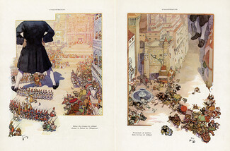 Voyages de Gulliver, 1911 - André Devambez Lilliput