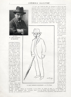 Kees Van Dongen 1919 Mr Saint-Georges de Bouhelier (portrait), Photo Manuel Frères