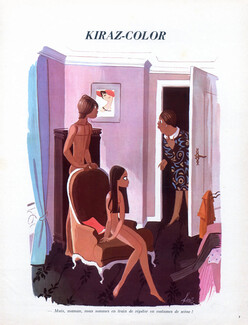 Edmond Kiraz 1969 Nude, Nudity, Kiraz-color