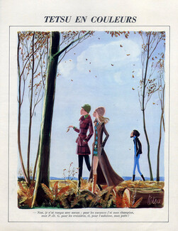 Tetsu 1971 automne, Elegant Parisienne