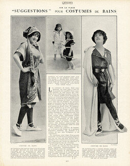 Suggestions pour Costumes de Bains 1912 Bathing suits, Swimwear, Photo Talbot