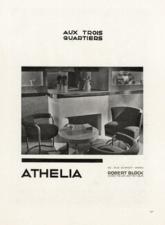 Athelia (studio d'art des trois Quartiers) 1931 Robert Block