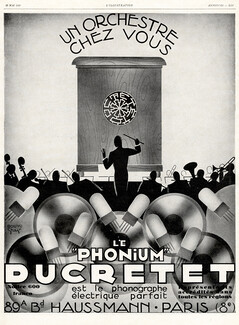 Ducretet 1929 Phonium, Bouyo Grejt