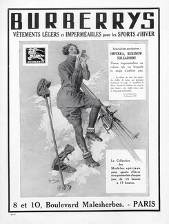 Burberrys 1926 skiing