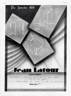 Jean Latour (Couture) 1928 Henri Dormoy