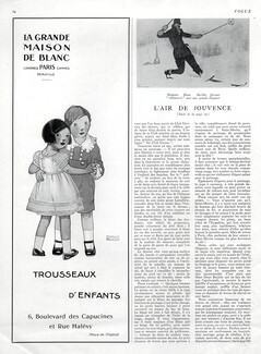 La Grande Maison de Blanc 1926 Maggie Salcedo (Salzedo), children dancer