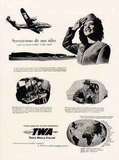 TWA Trans World Airline 1947
