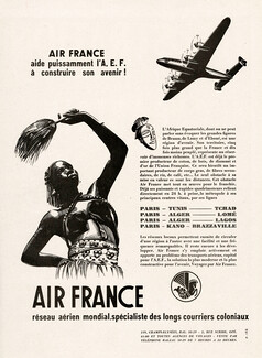 Air France 1950 AEF, Longs Courriers Coloniaux, African