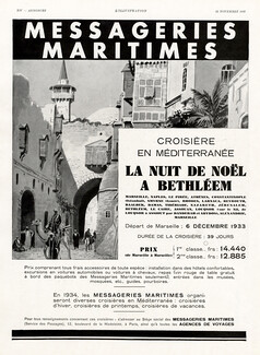 Messageries Maritimes 1933 Bethleem